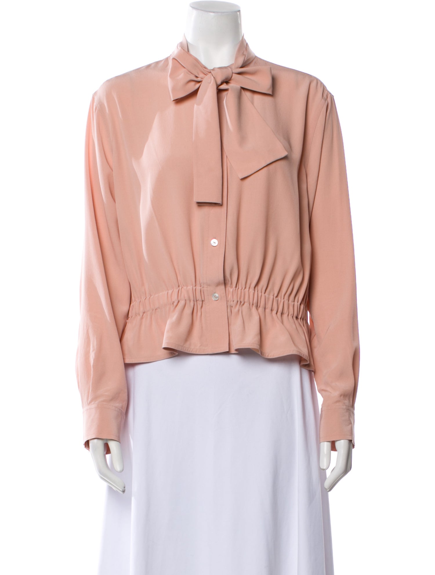 Louis Vuitton 2018 Silk Button-Up Top