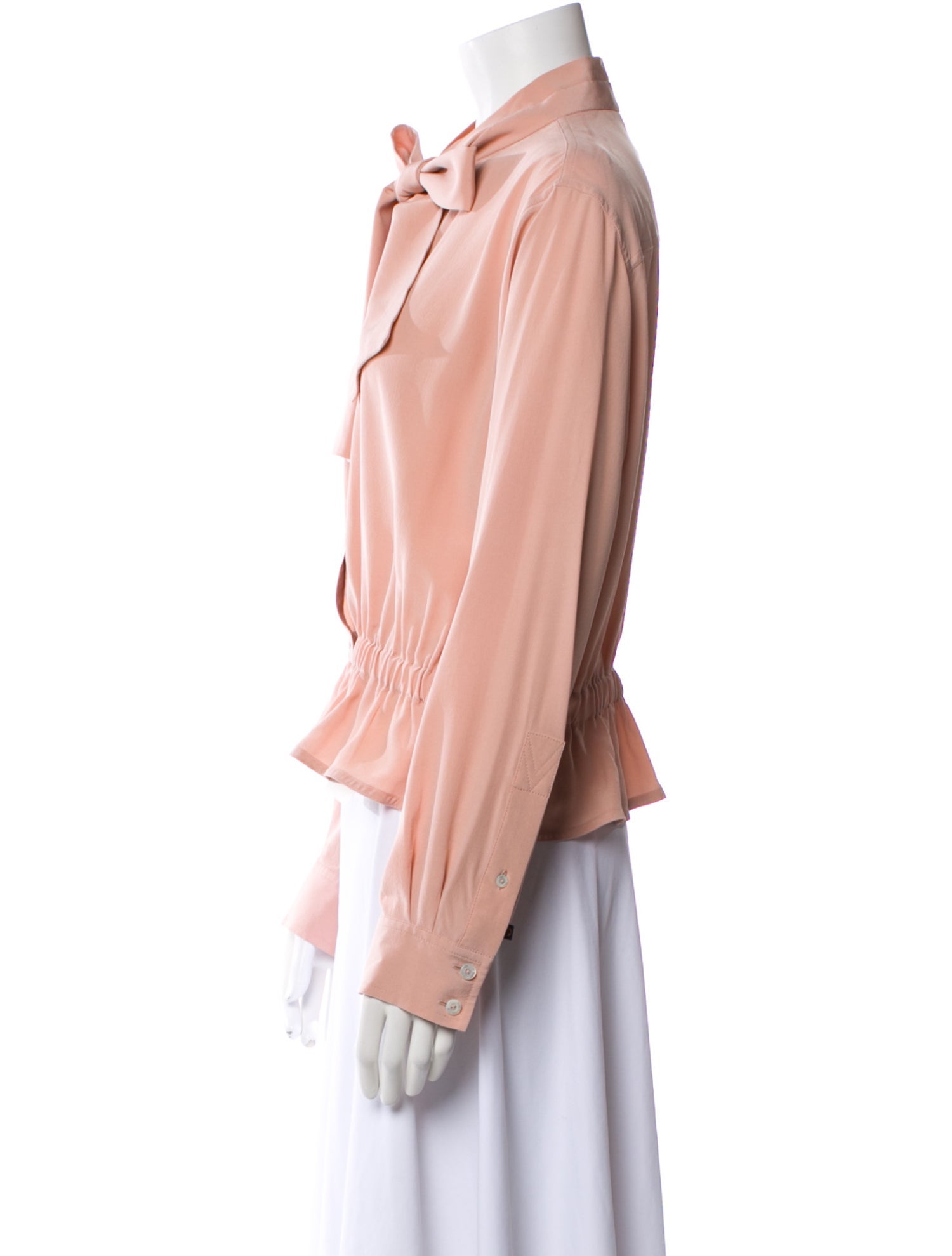 Louis Vuitton 2018 Silk Button-Up Top