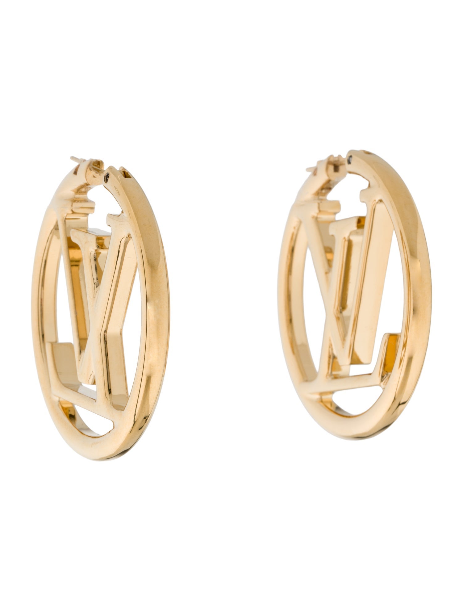 Louis Vuitton Louise Hoop GM Earrings