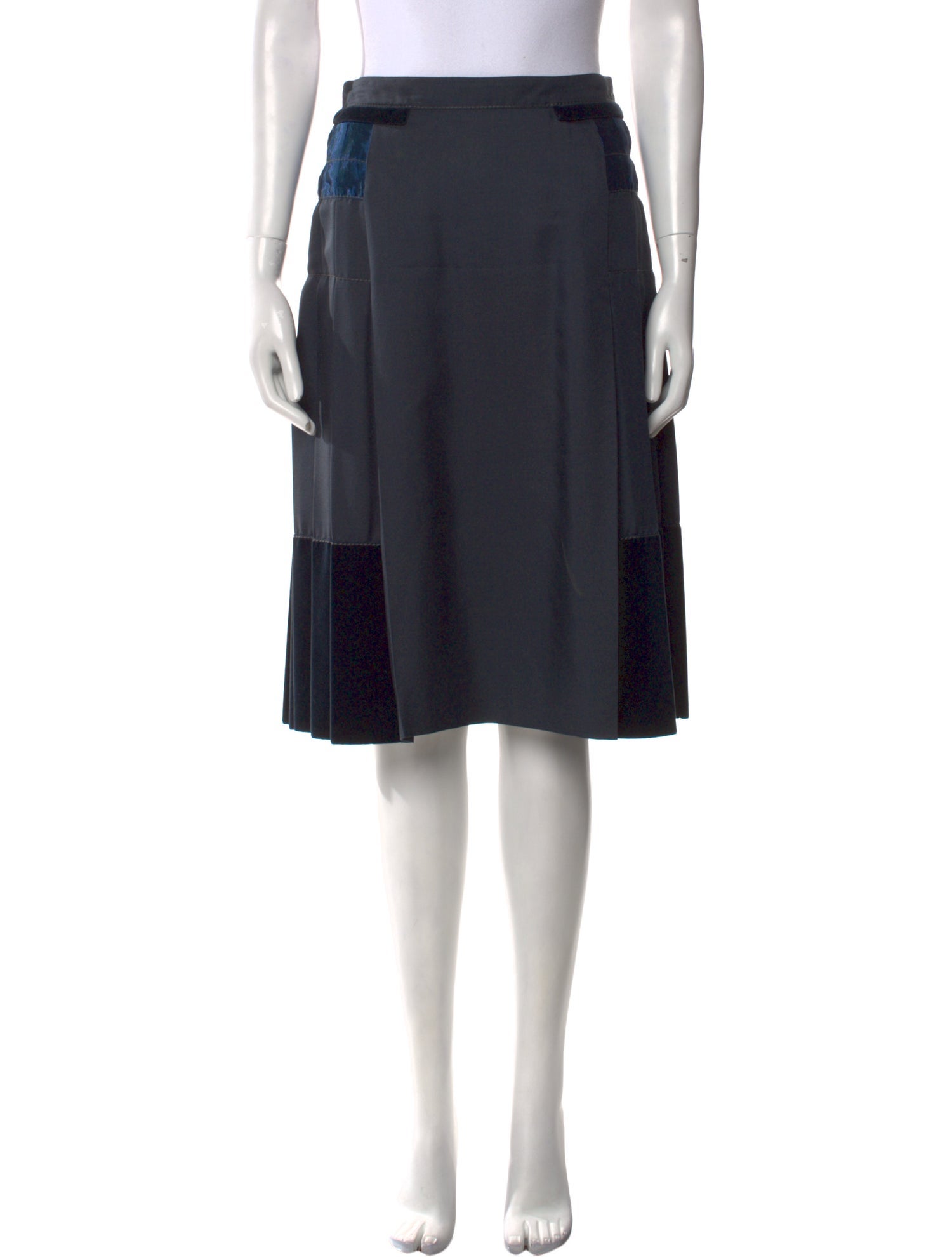 Louis Vuitton Vintage Knee-Length Skirt