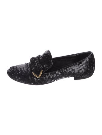 Louis Vuitton Sequins Loafers