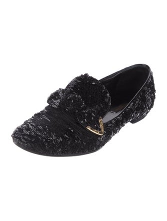 Louis Vuitton Sequins Loafers