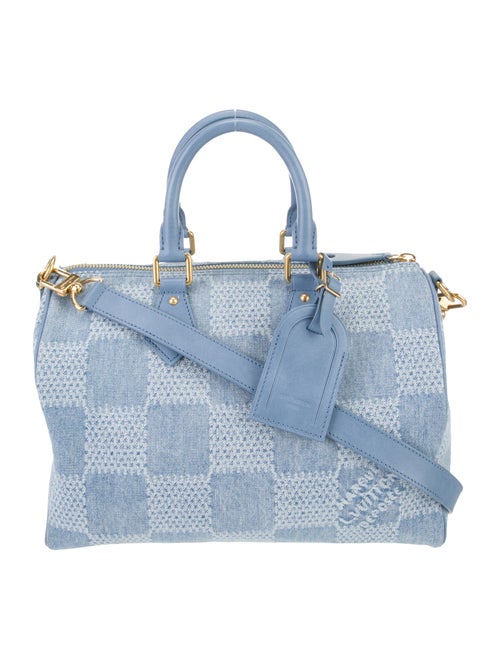 Louis Vuitton Denim Keepall Bandouliere 35 2024