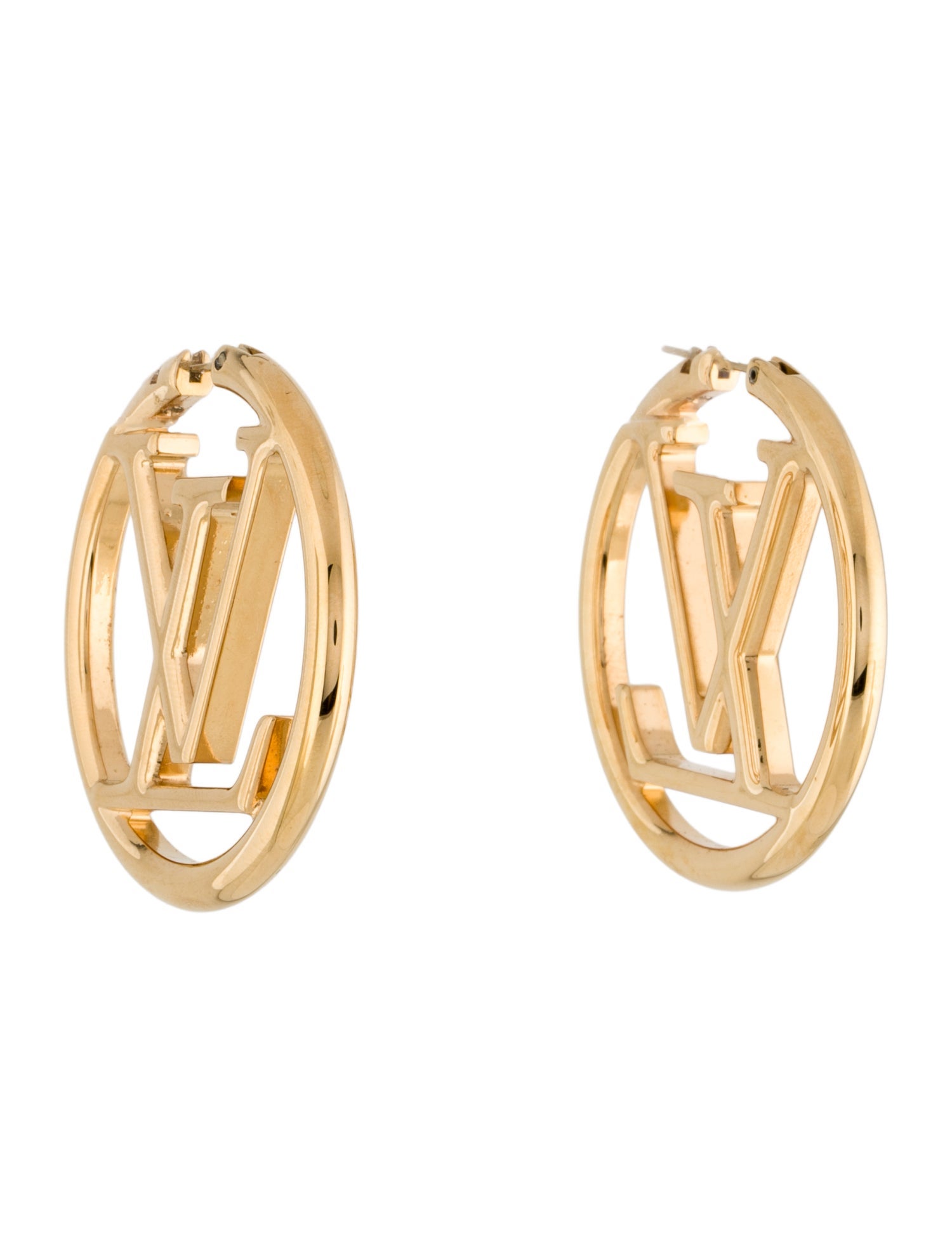 Louis Vuitton Louise Hoop Earrings