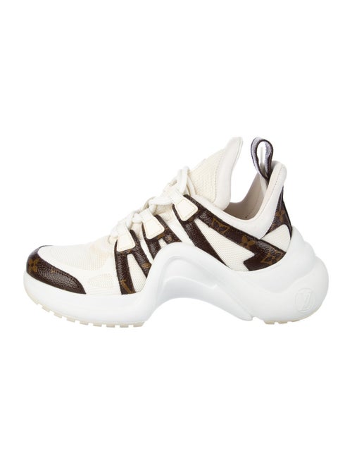Louis Vuitton Monogram Pattern Canvas Chunky Sneakers
