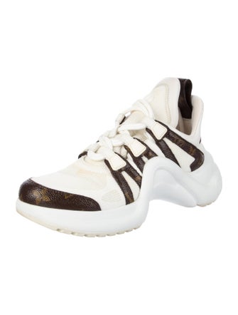 Louis Vuitton Monogram Pattern Canvas Chunky Sneakers