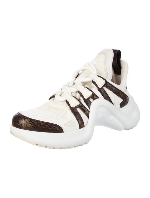 Louis Vuitton Monogram Pattern Canvas Chunky Sneakers