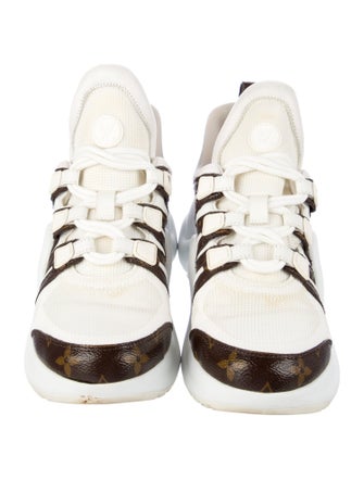 Louis Vuitton Monogram Pattern Canvas Chunky Sneakers