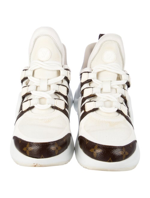 Louis Vuitton Monogram Pattern Canvas Chunky Sneakers