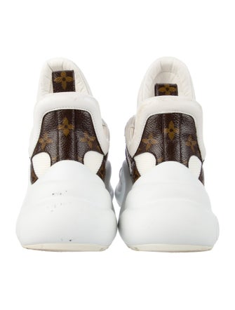 Louis Vuitton Monogram Pattern Canvas Chunky Sneakers