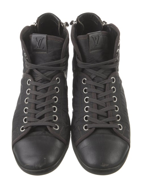 Louis Vuitton Damier Graphite Pattern Nylon Sneakers