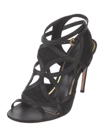 Louis Vuitton Suede Sandals