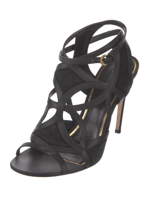 Louis Vuitton Suede Sandals