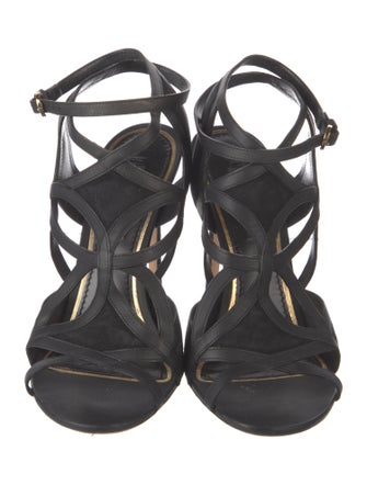 Louis Vuitton Suede Sandals