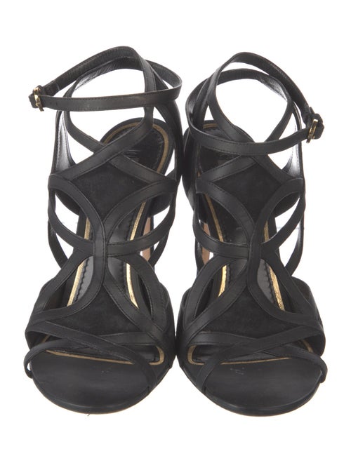 Louis Vuitton Suede Sandals