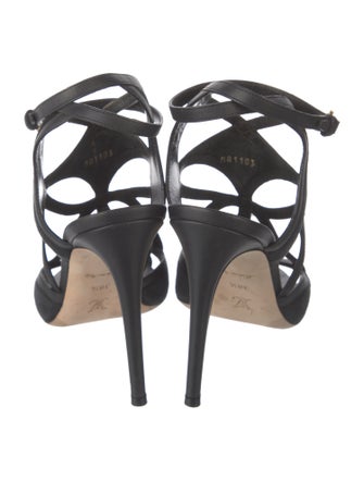 Louis Vuitton Suede Sandals