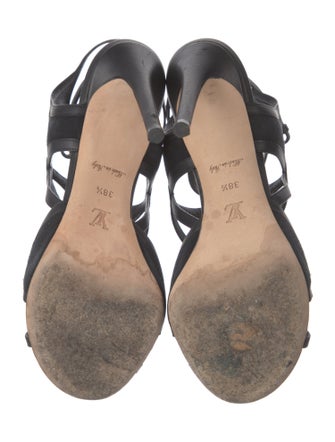 Louis Vuitton Suede Sandals
