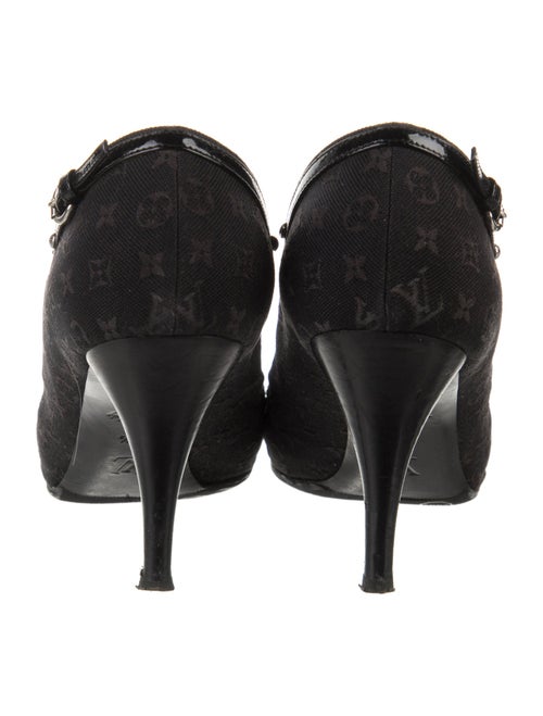 Louis Vuitton LV Monogram Suede Pumps