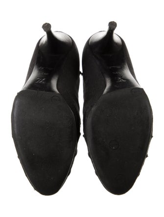 Louis Vuitton LV Monogram Suede Pumps