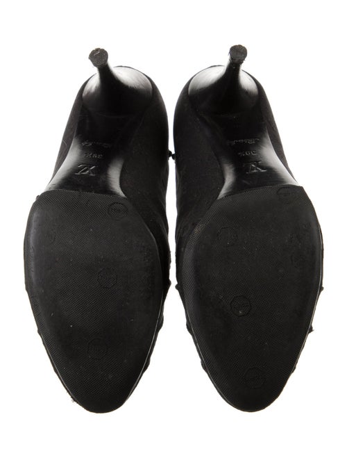 Louis Vuitton LV Monogram Suede Pumps