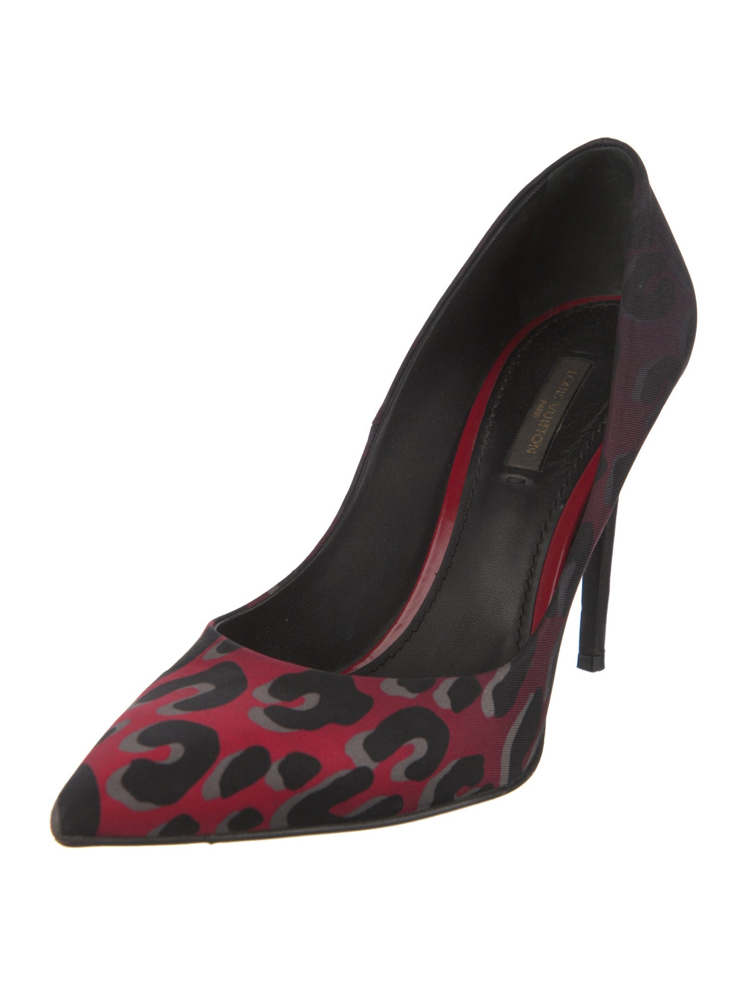 Louis Vuitton Printed D'Orsay Pumps