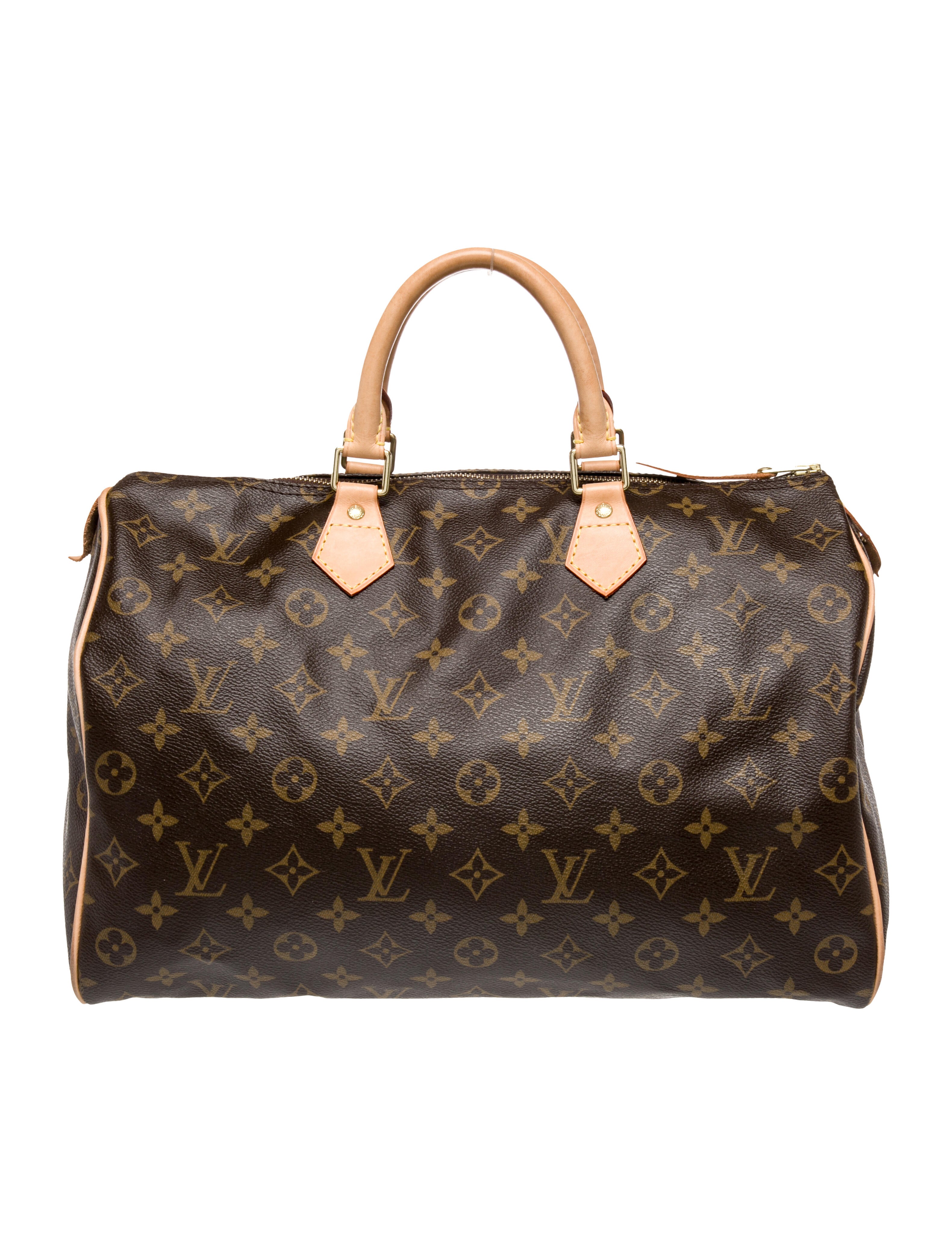 Louis Vuitton LV Monogram Speedy 35 Vintage