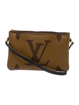 Louis Vuitton Monogram Double Zip Pochette