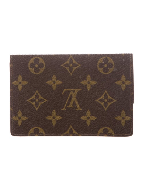 Louis Vuitton LV Monogram Coated Canvas Elise Wallet