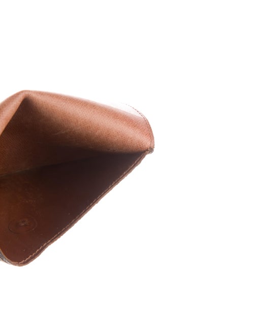 Louis Vuitton LV Monogram Coated Canvas Elise Wallet