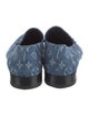 Louis Vuitton Monogram Pattern Denim Loafers