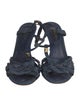 Louis Vuitton Patent Leather T-Strap Sandals