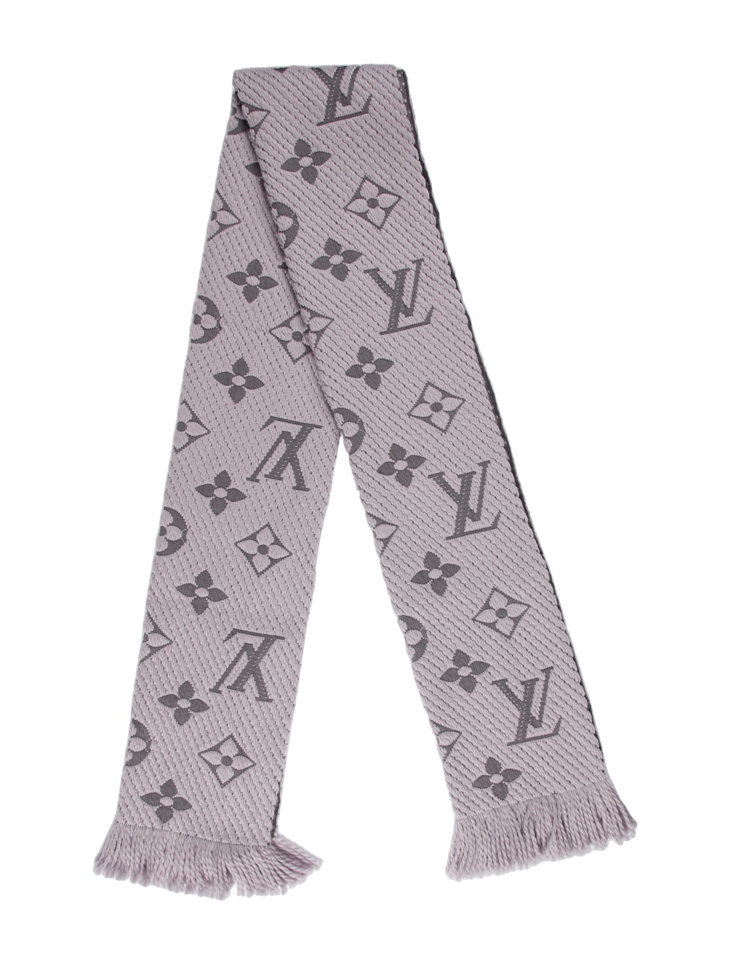 Louis Vuitton Logomania Wool Scarf