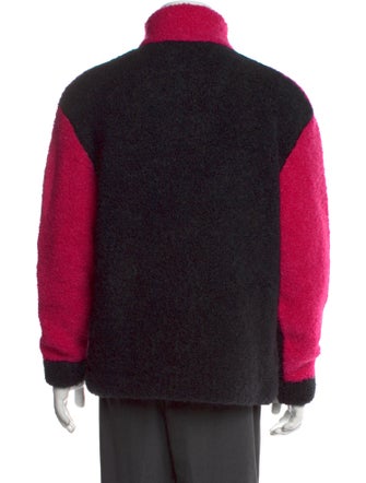 Louis Vuitton Wool Colorblock Pattern Sweatshirt