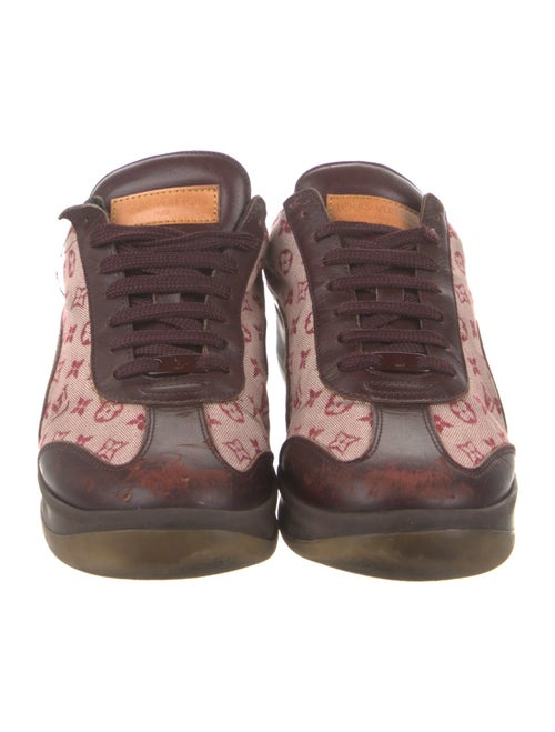 Louis Vuitton Monogram Mini Lin Pattern Canvas Sneakers