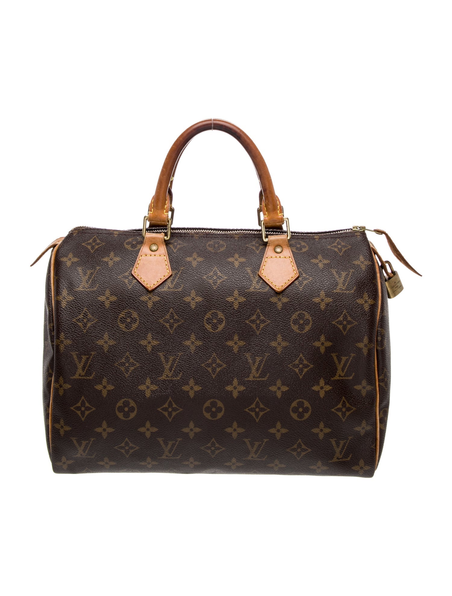 Louis Vuitton LV Monogram Speedy 35 Vintage