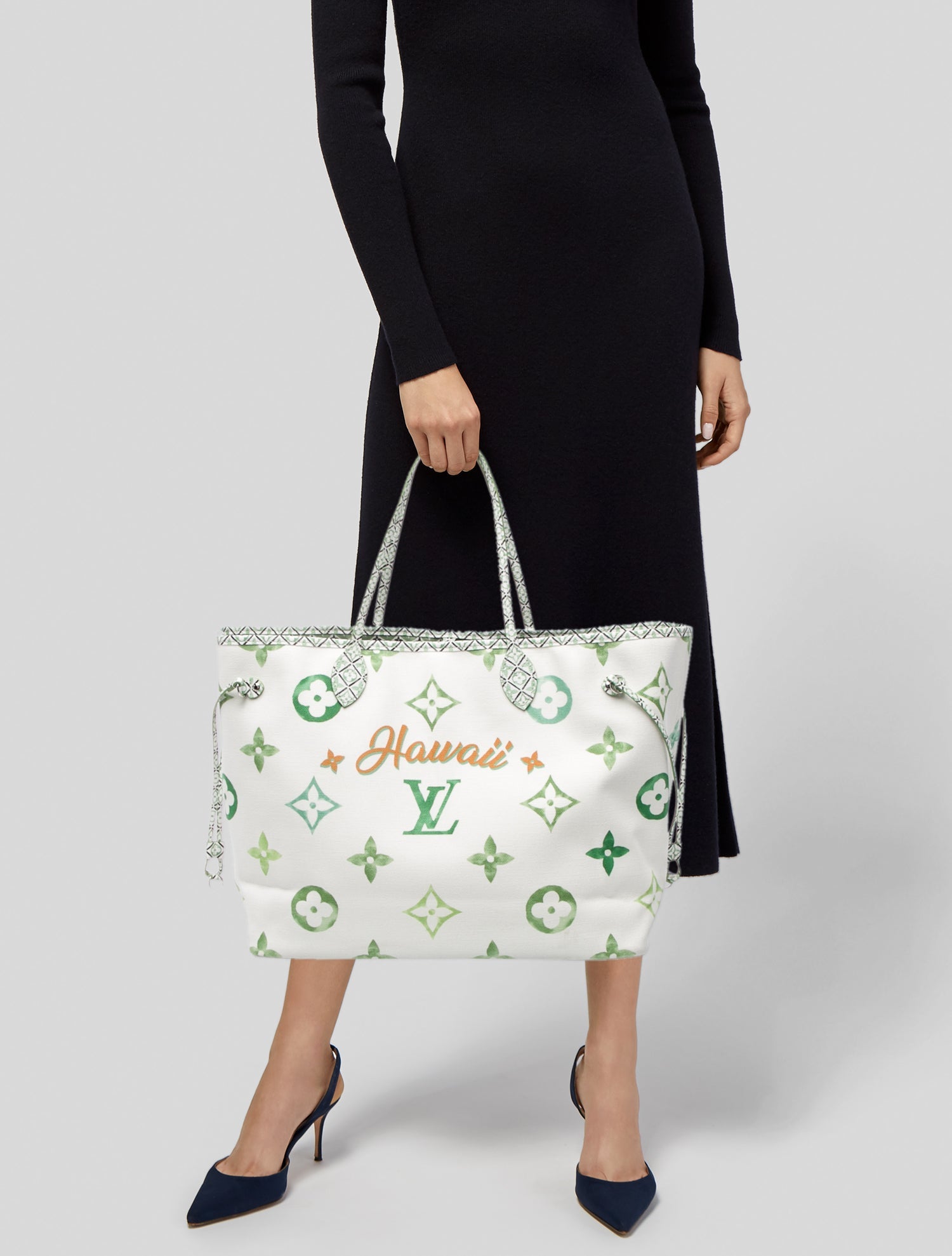 Louis Vuitton Monogram Giant Neverfull w/Pouch GM 2023