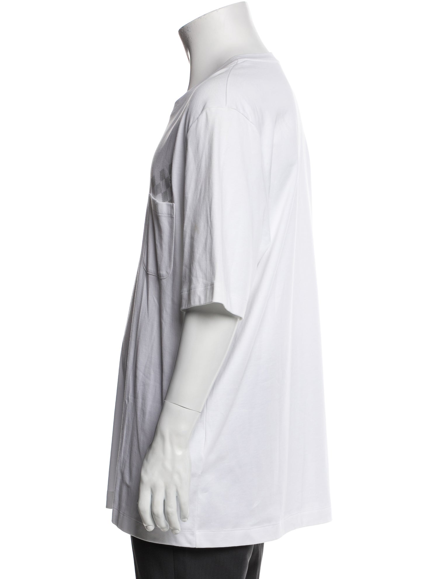 Louis Vuitton 2013 Damier Azur Pattern T-Shirt