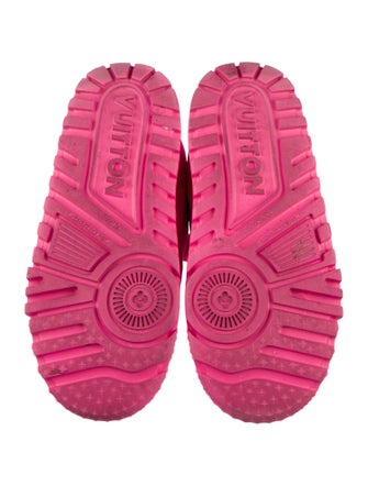 Louis Vuitton Suede Wedge Sneakers