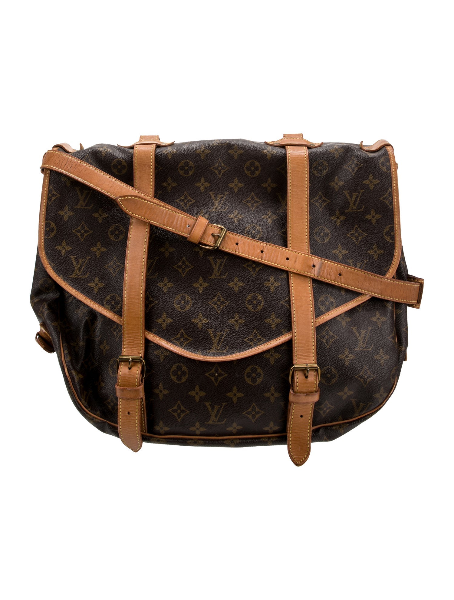 Louis Vuitton LV Monogram Saumur 45