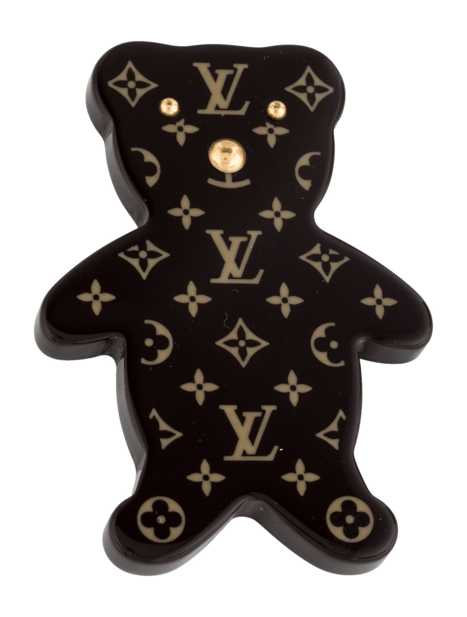 Louis Vuitton Teddy Bear Brooch