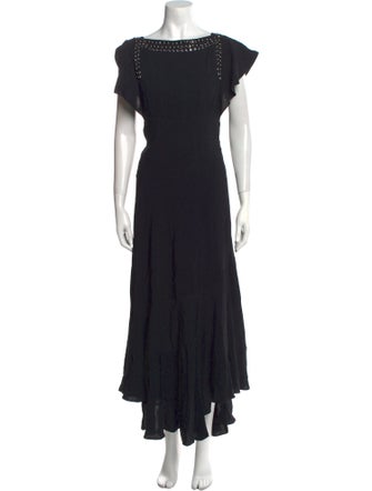 Louis Vuitton Silk Long Dress