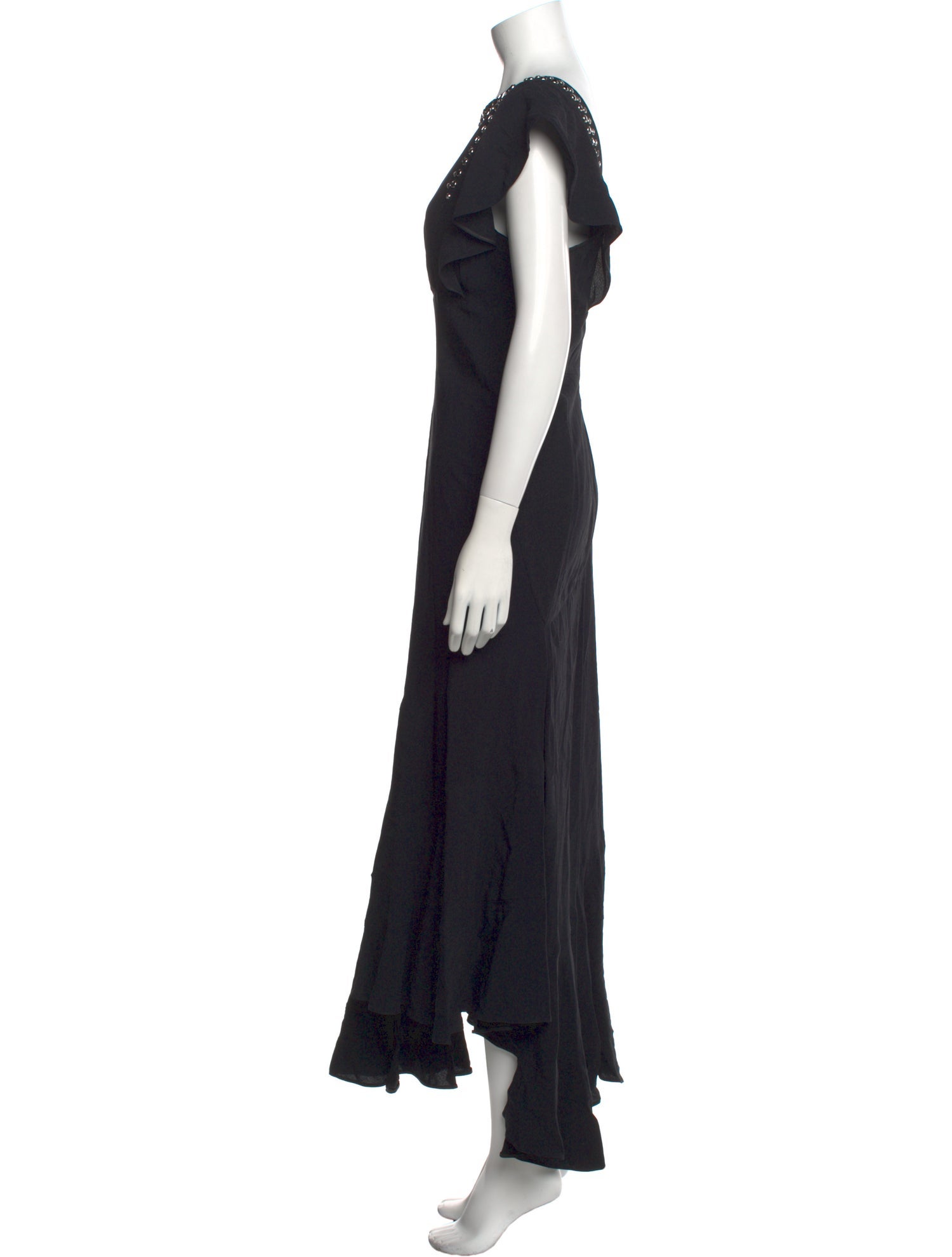 Louis Vuitton Silk Long Dress