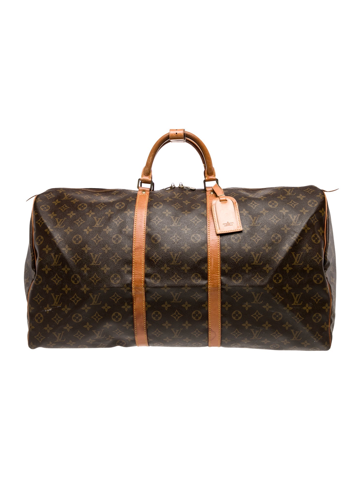 Louis Vuitton LV Monogram Keepall 60 Vintage