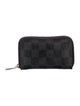 Louis Vuitton 2014 Damier Graphite Pattern Zippy Coin Purse