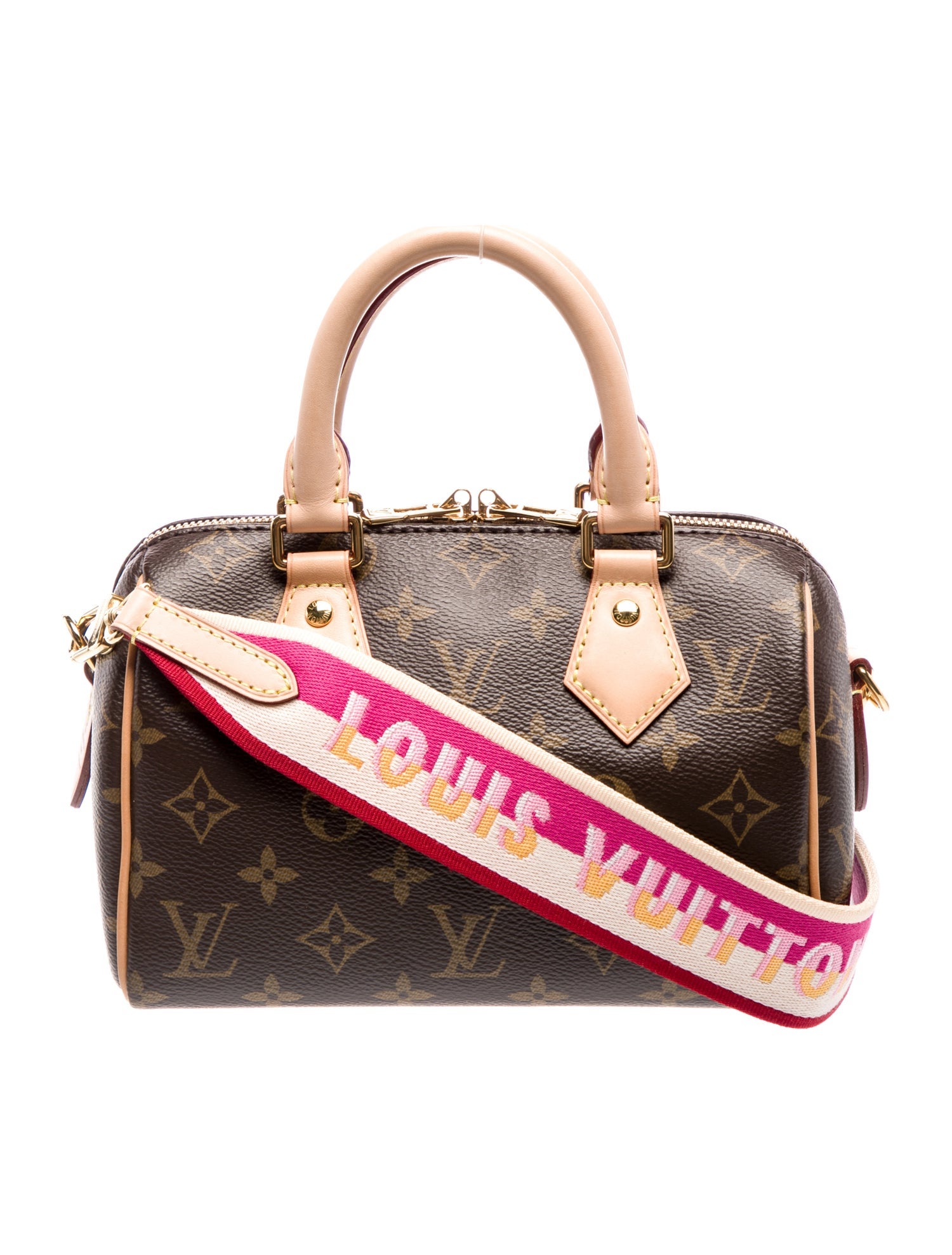 Louis Vuitton LV Monogram Speedy Bandouliere 20