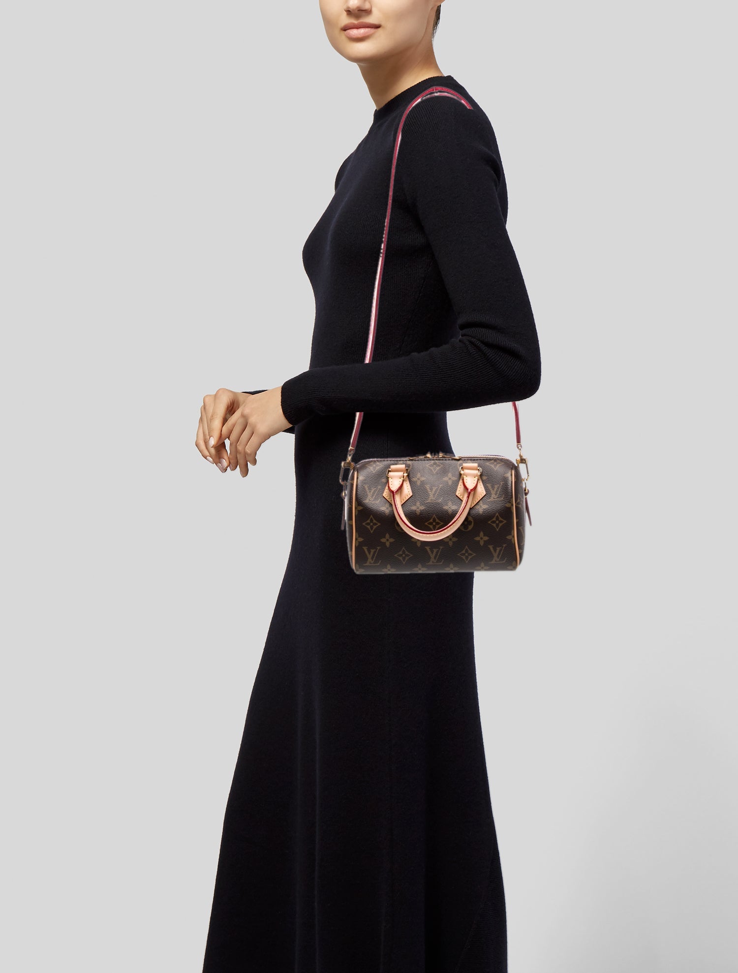 Louis Vuitton LV Monogram Speedy Bandouliere 20