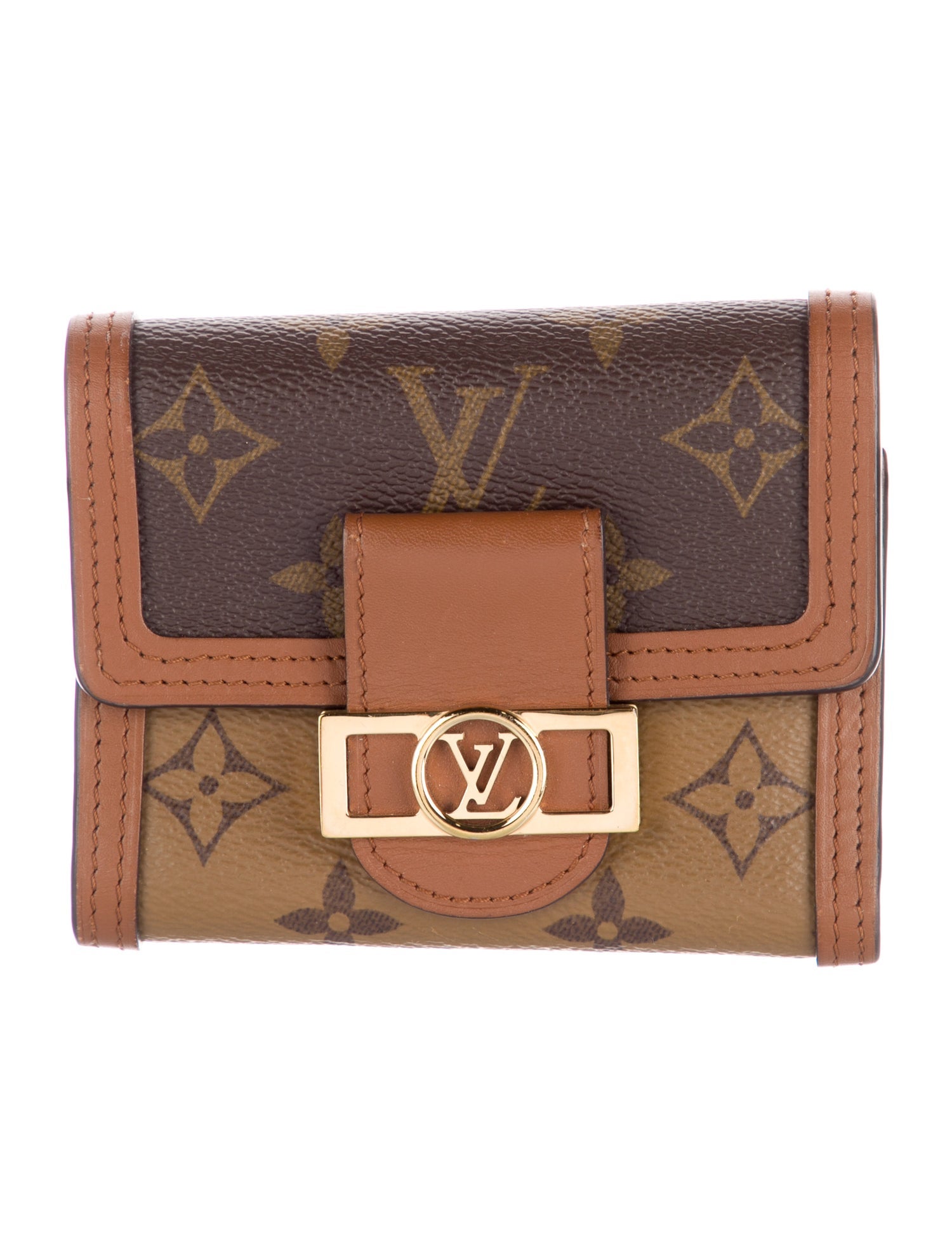 Louis Vuitton 2021 LV Monogram Dauphine Compact Wallet