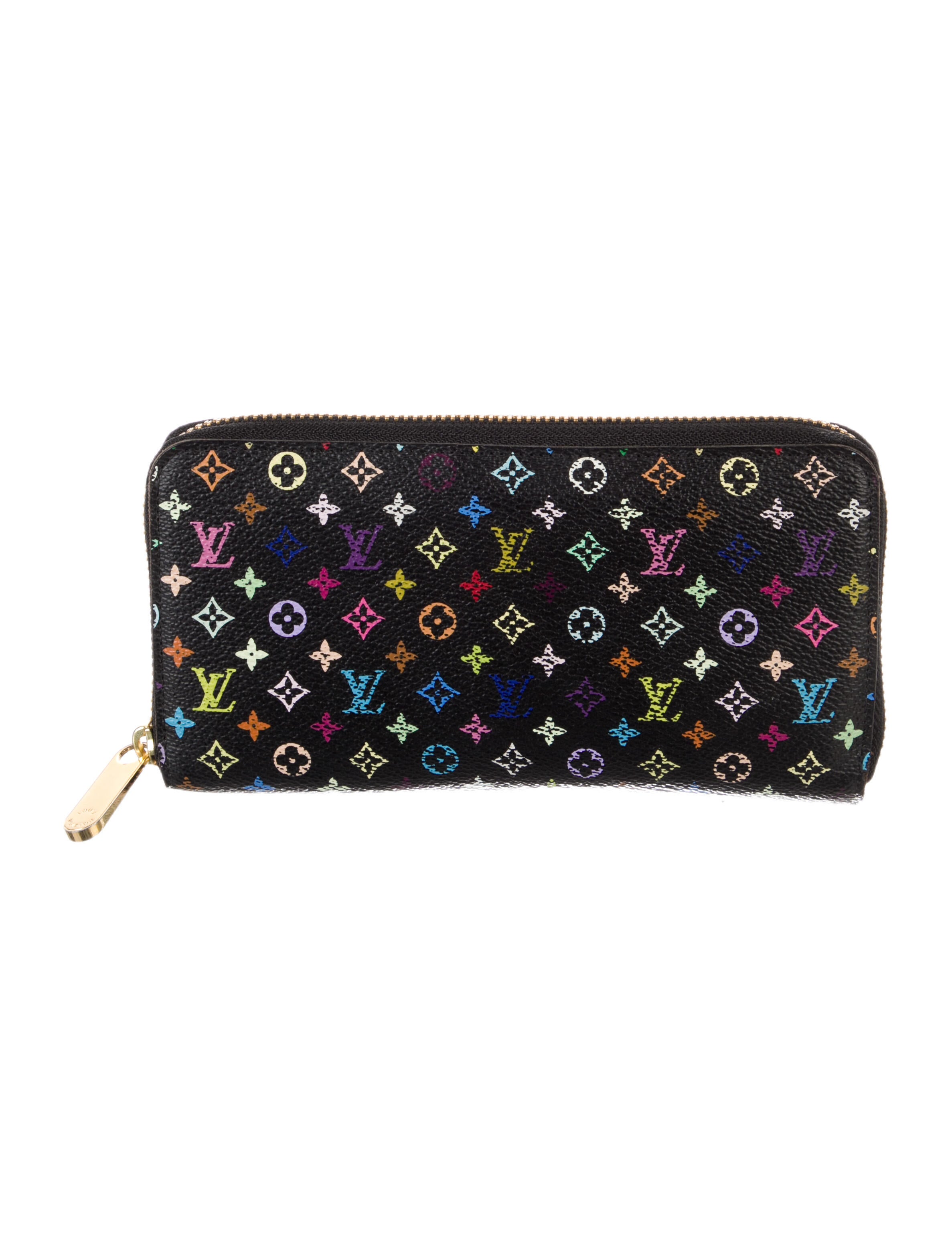 Louis Vuitton Multicolore Monogram Pattern Coated Canvas Zippy Wallet