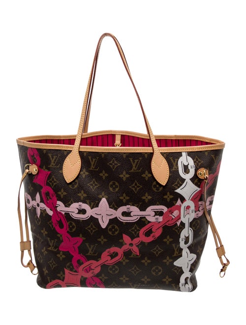 Louis Vuitton LV Monogram Bay Neverfull w/Pouch MM