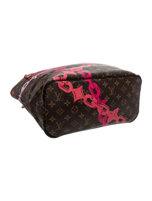 Louis Vuitton LV Monogram Bay Neverfull w/Pouch MM